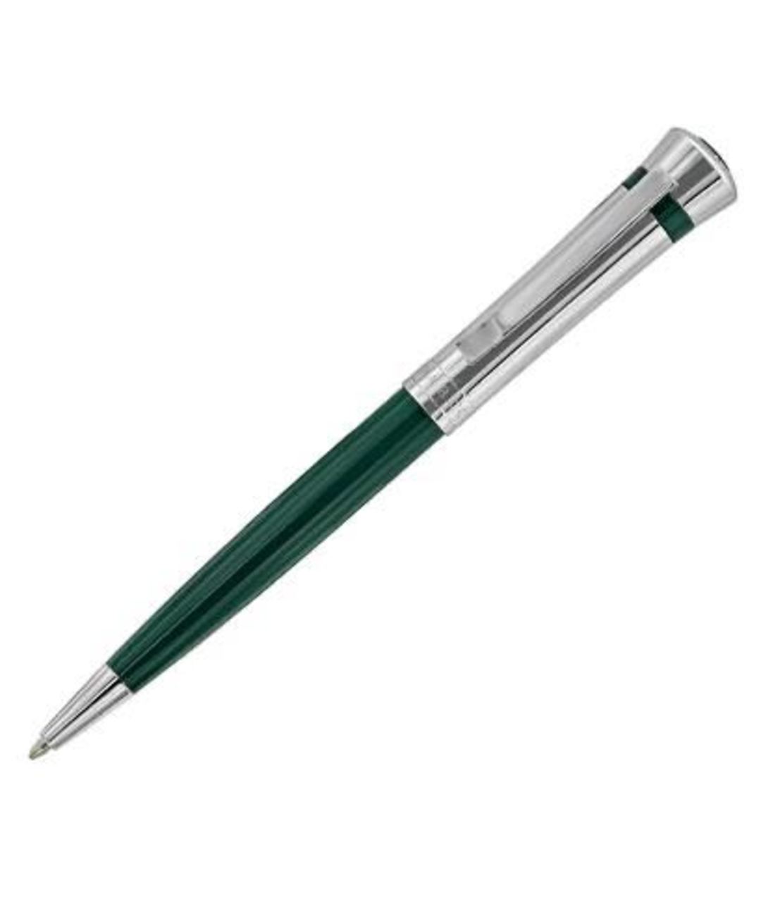 NINA RICCI Зеленая металлическая шариковая ручка, фото 2