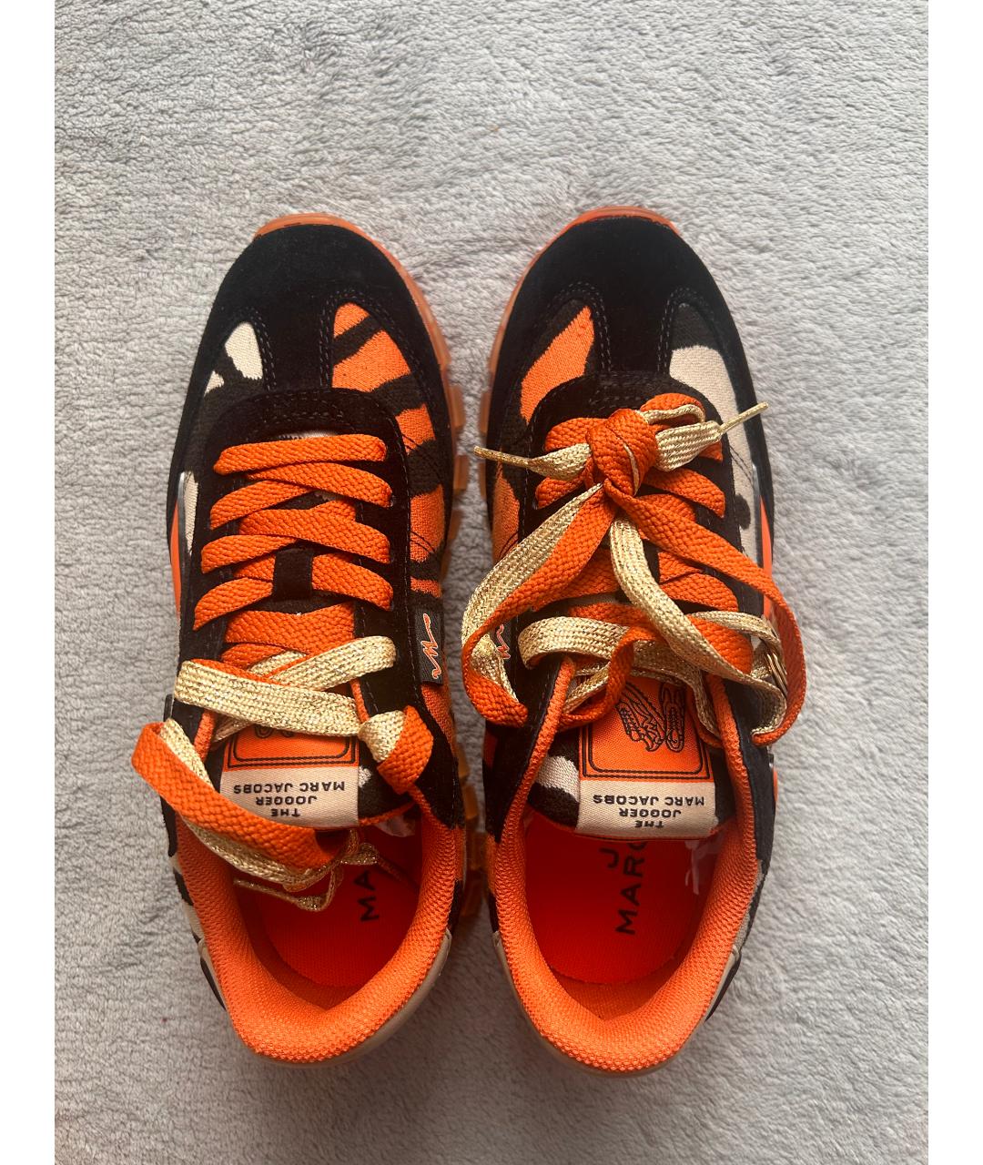 MARC JACOBS Мульти замшевые кроссовки, фото 6