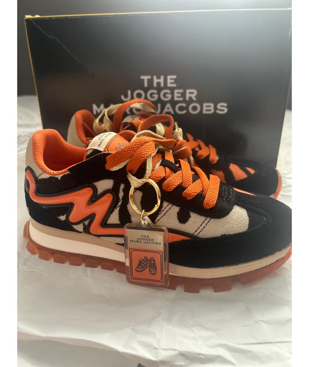 MARC JACOBS Мульти замшевые кроссовки, фото 7