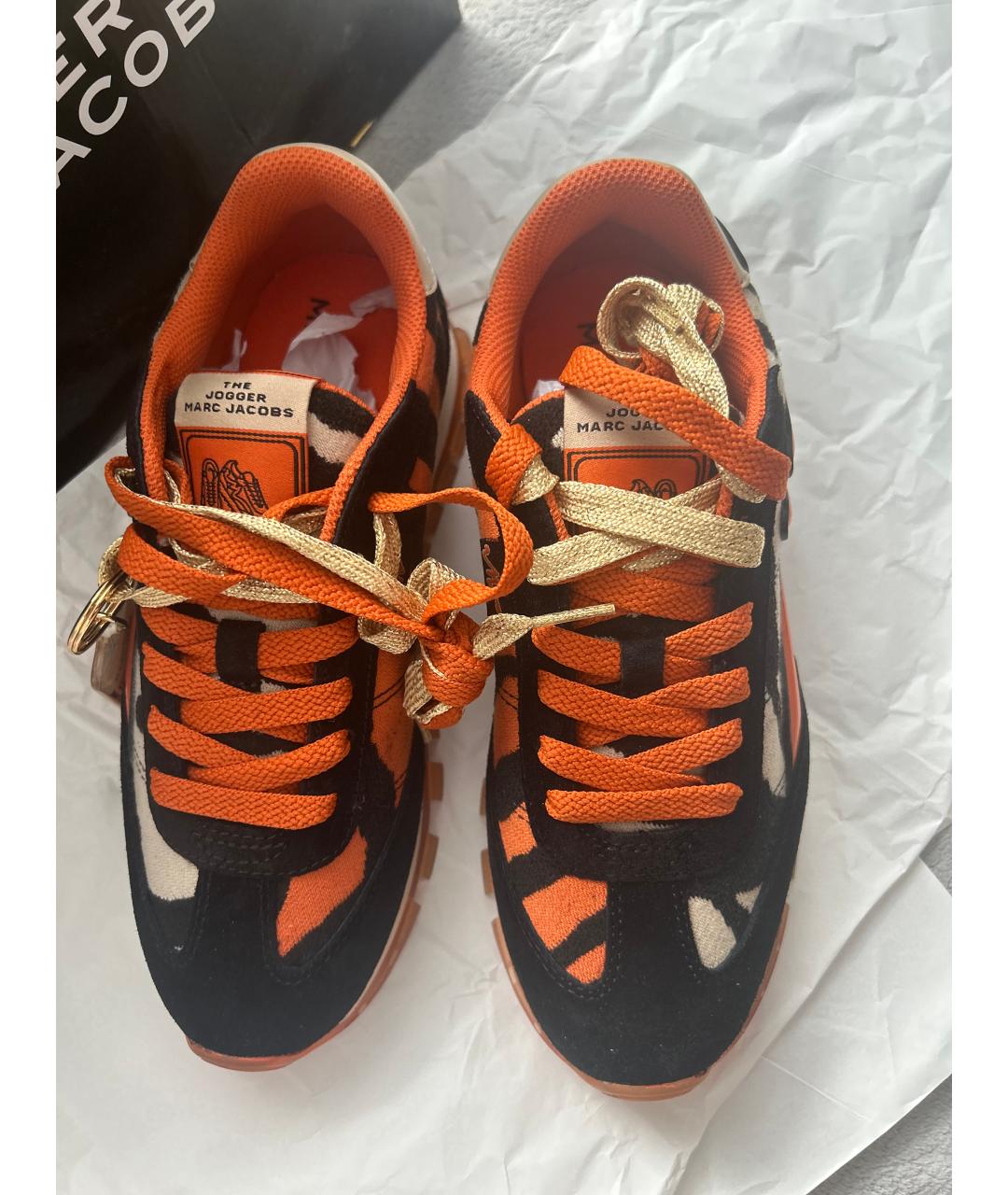 MARC JACOBS Мульти замшевые кроссовки, фото 2