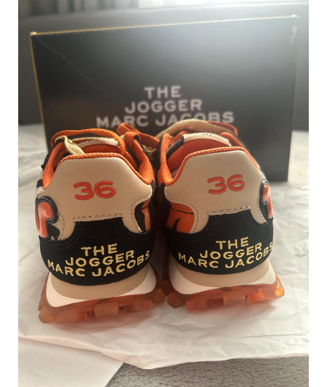 MARC JACOBS Мульти замшевые кроссовки, фото 4