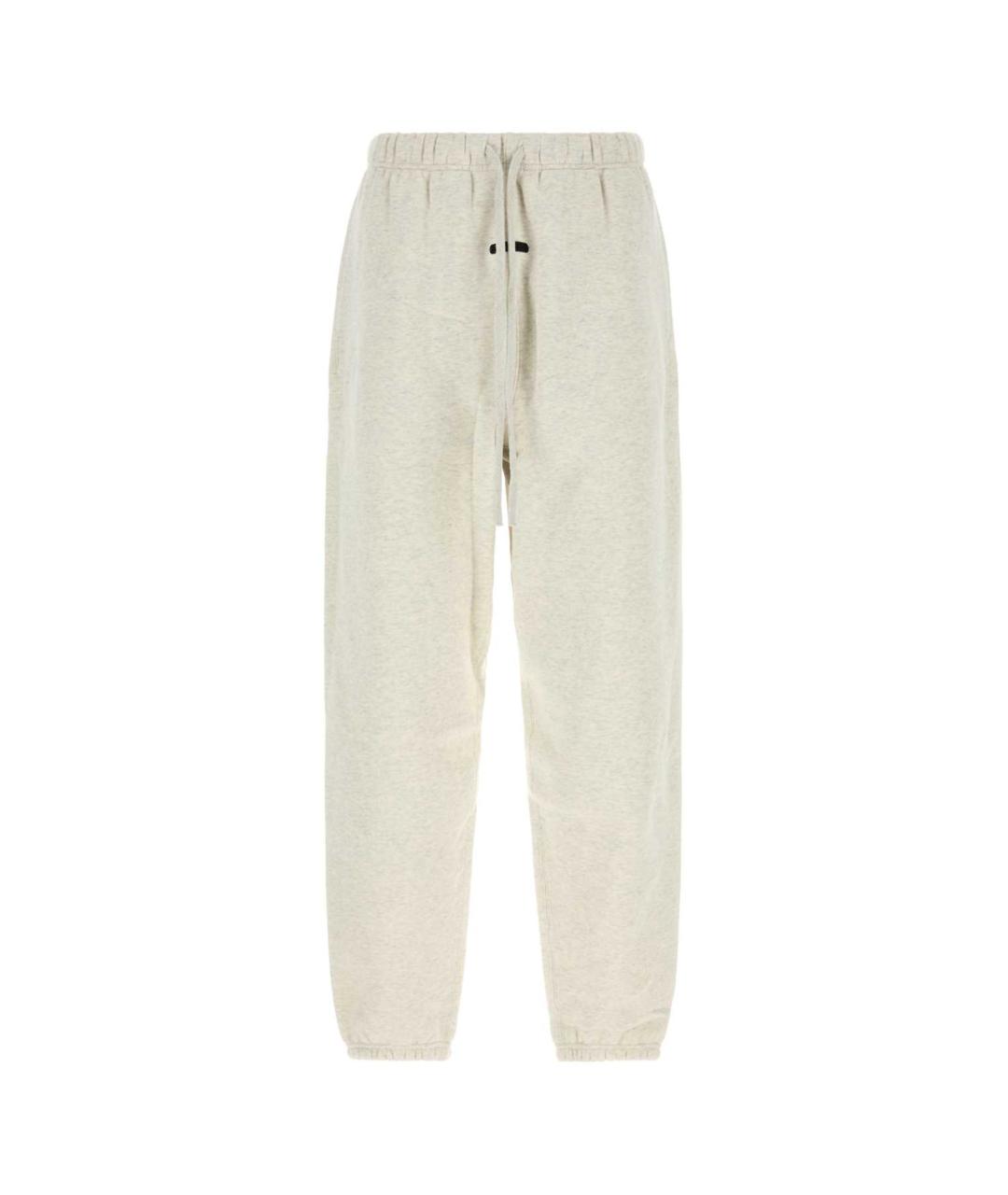 FEAR OF GOD ESSENTIALS Серые хлопковые повседневные брюки, фото 1