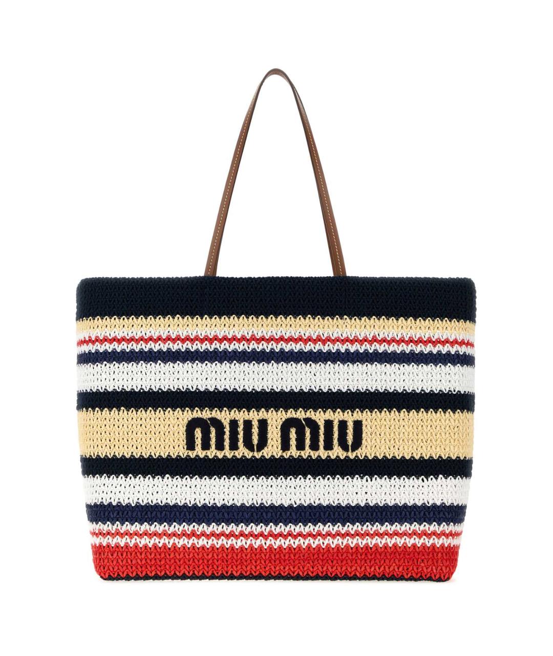 MIU MIU Мульти пелетеная сумка с короткими ручками, фото 1