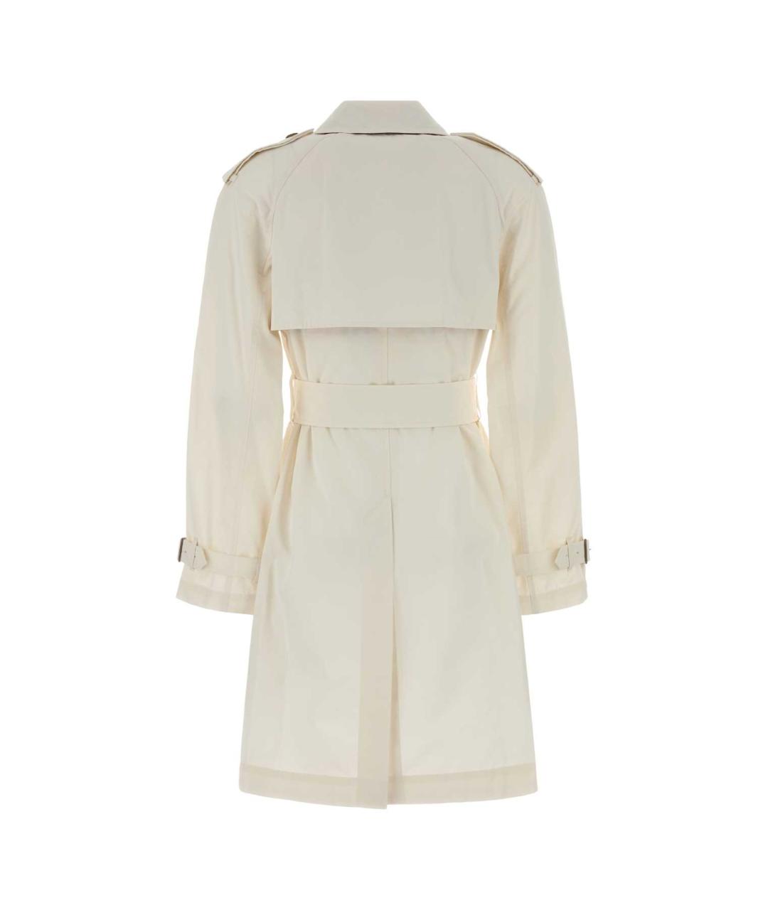 BURBERRY Бежевый хлопковый тренч/плащ, фото 2