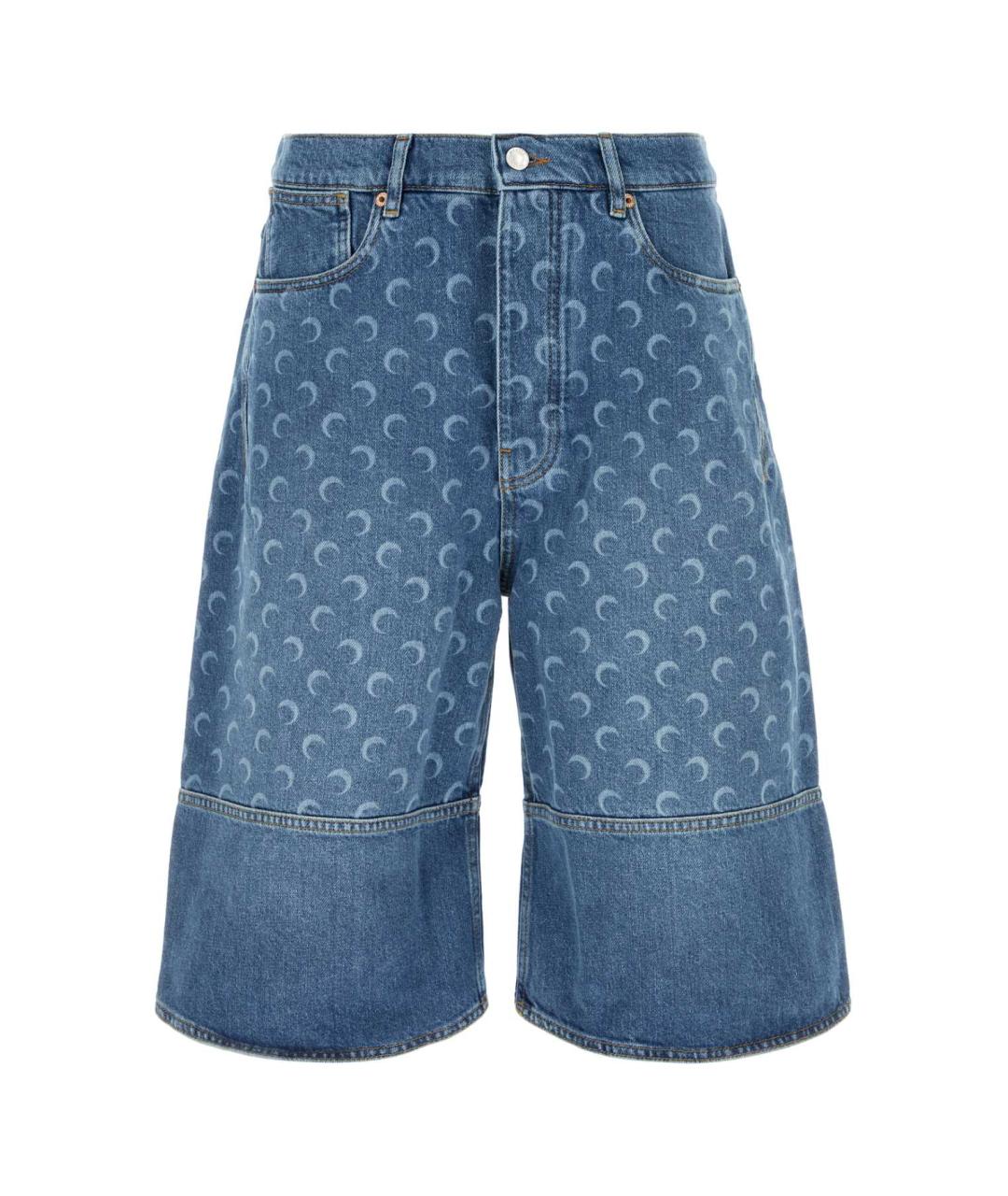 MARINE SERRE Мульти хлопковые шорты, фото 1