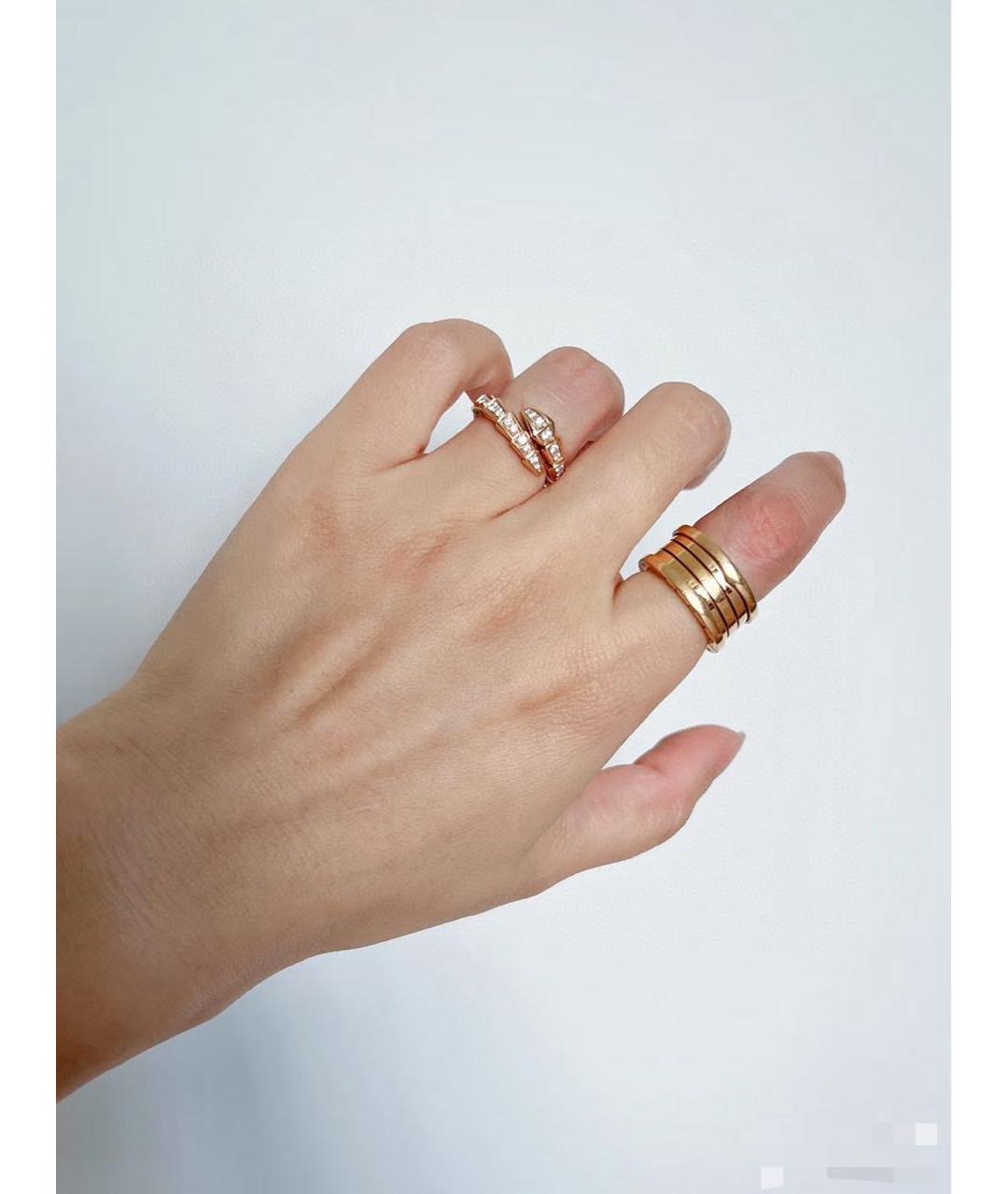 BVLGARI Золотое кольцо из розового золота, фото 4