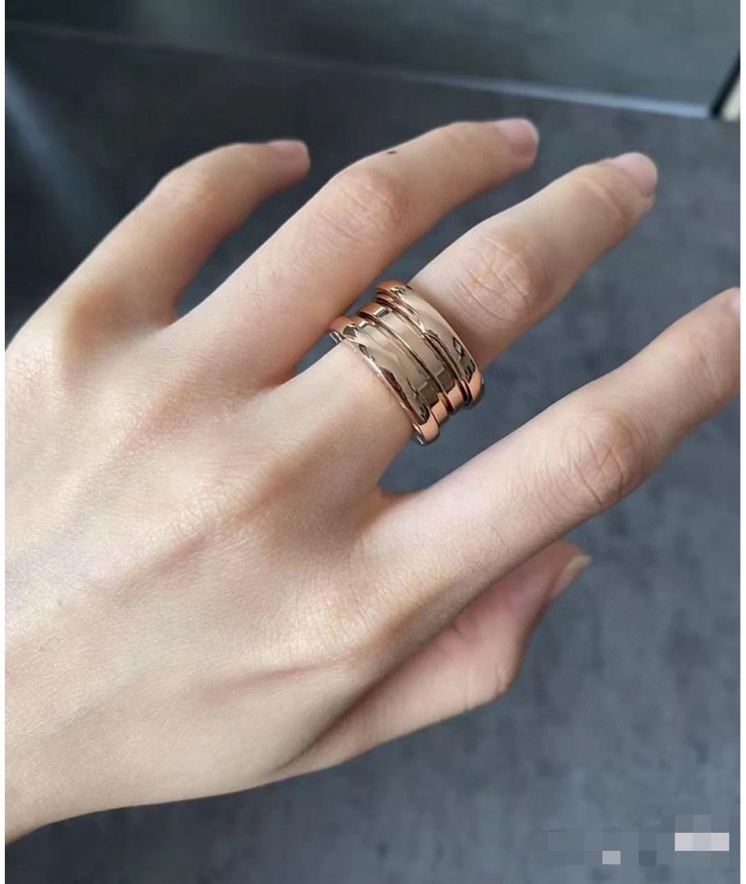 BVLGARI Золотое кольцо из розового золота, фото 5