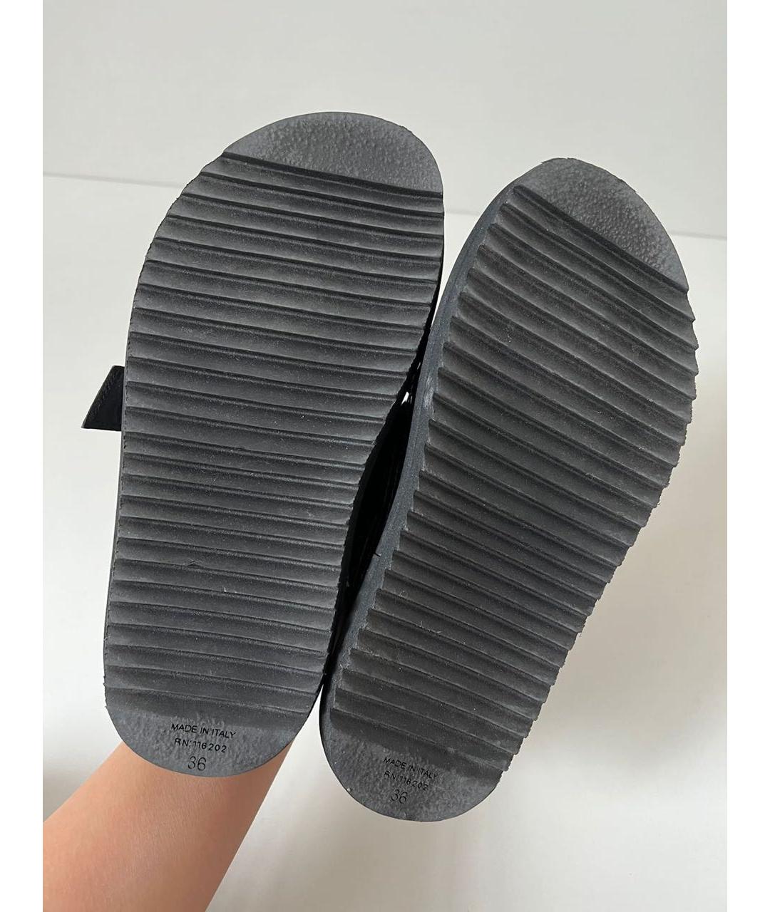 ZADIG & VOLTAIRE Черные шлепанцы, фото 7