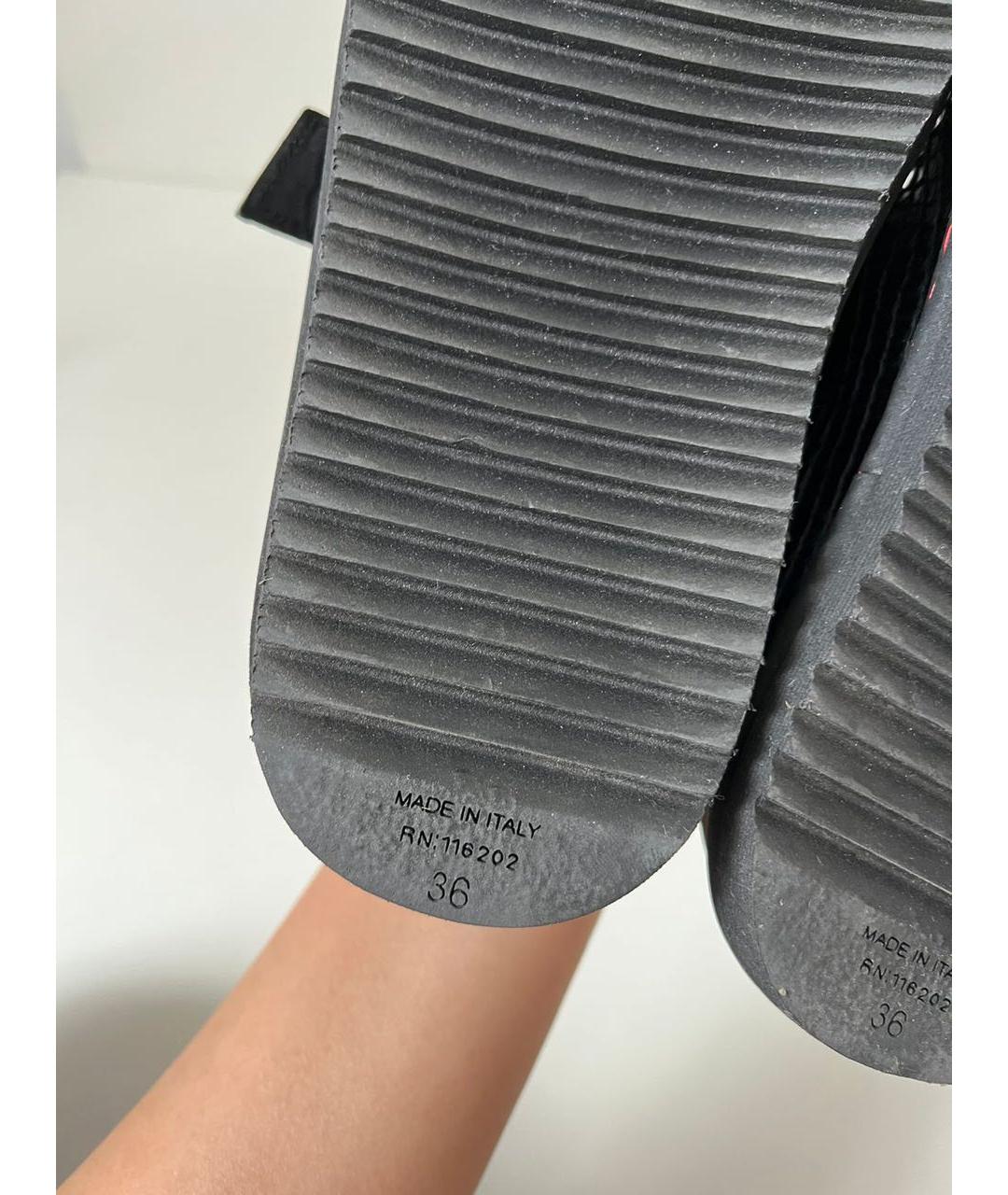 ZADIG & VOLTAIRE Черные шлепанцы, фото 8