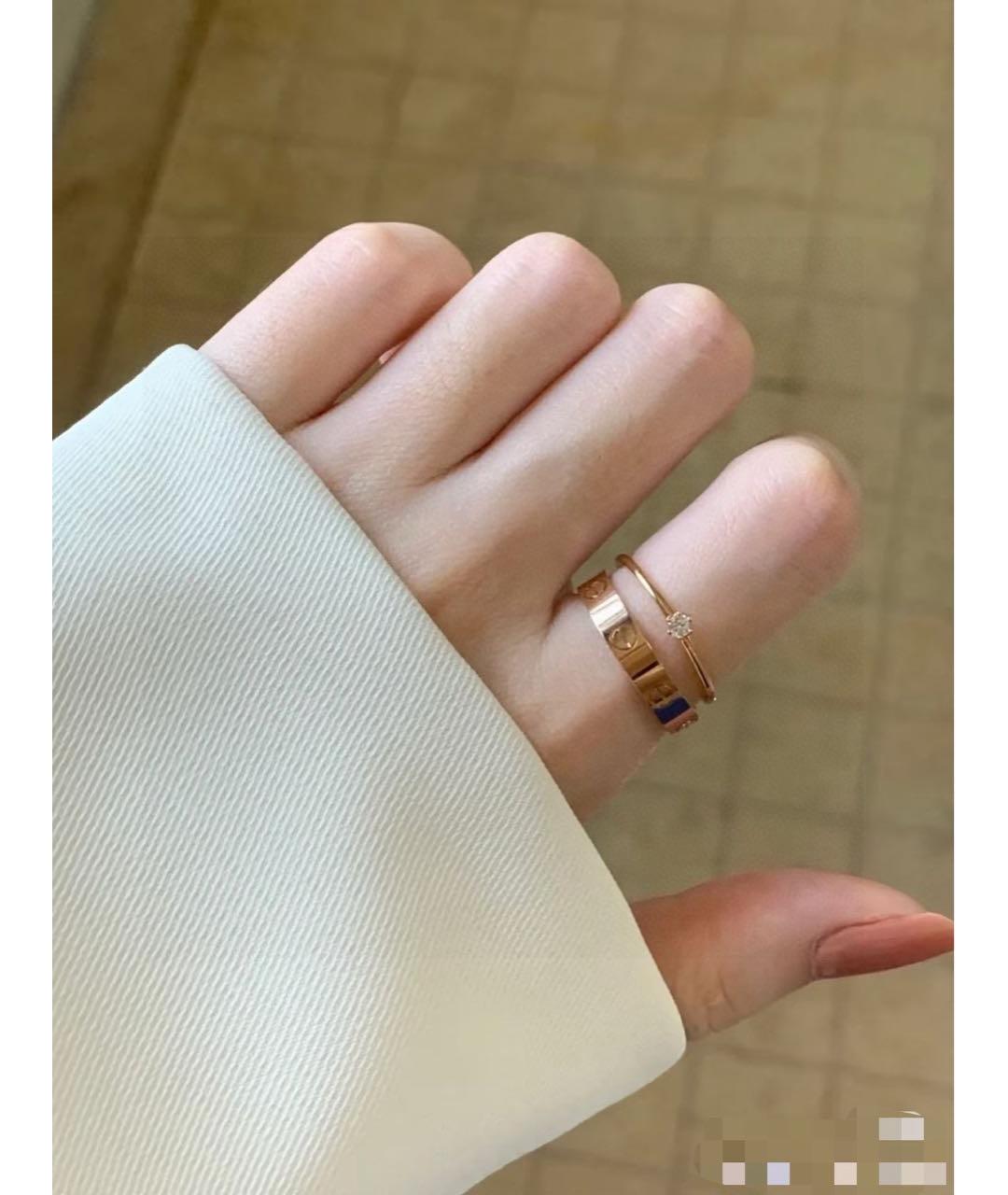 CARTIER Золотое кольцо из розового золота, фото 4