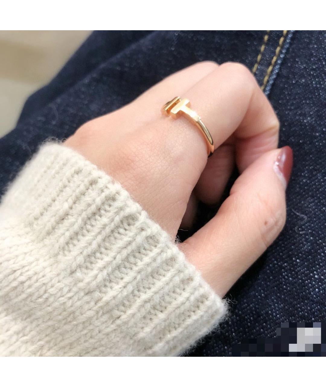 TIFFANY&CO Золотое кольцо из розового золота, фото 7