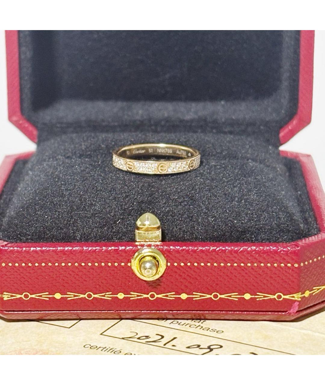 CARTIER Золотое кольцо из розового золота, фото 8