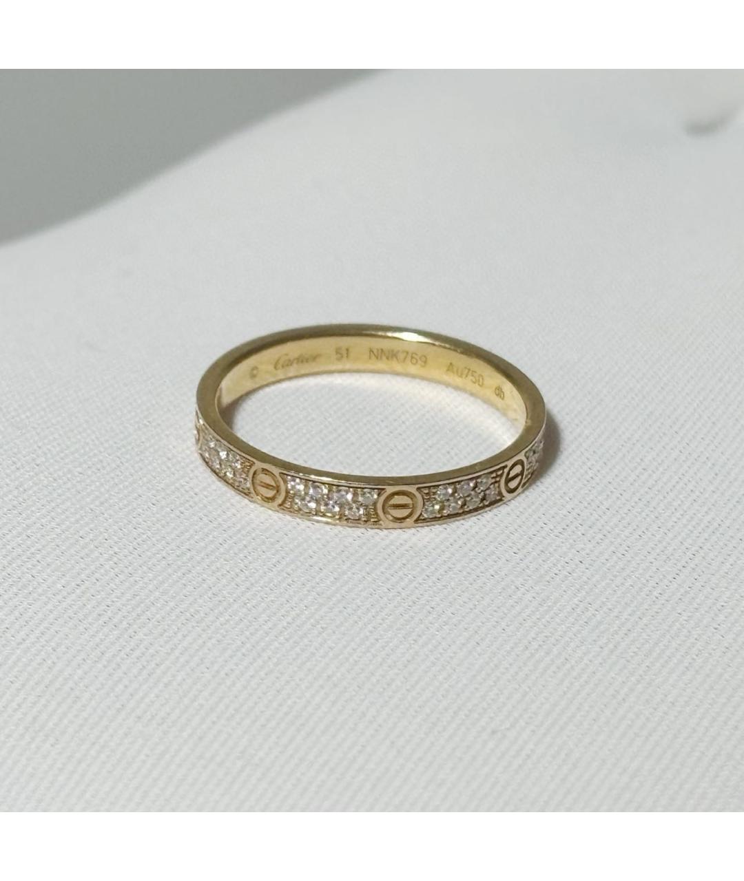 CARTIER Золотое кольцо из розового золота, фото 5