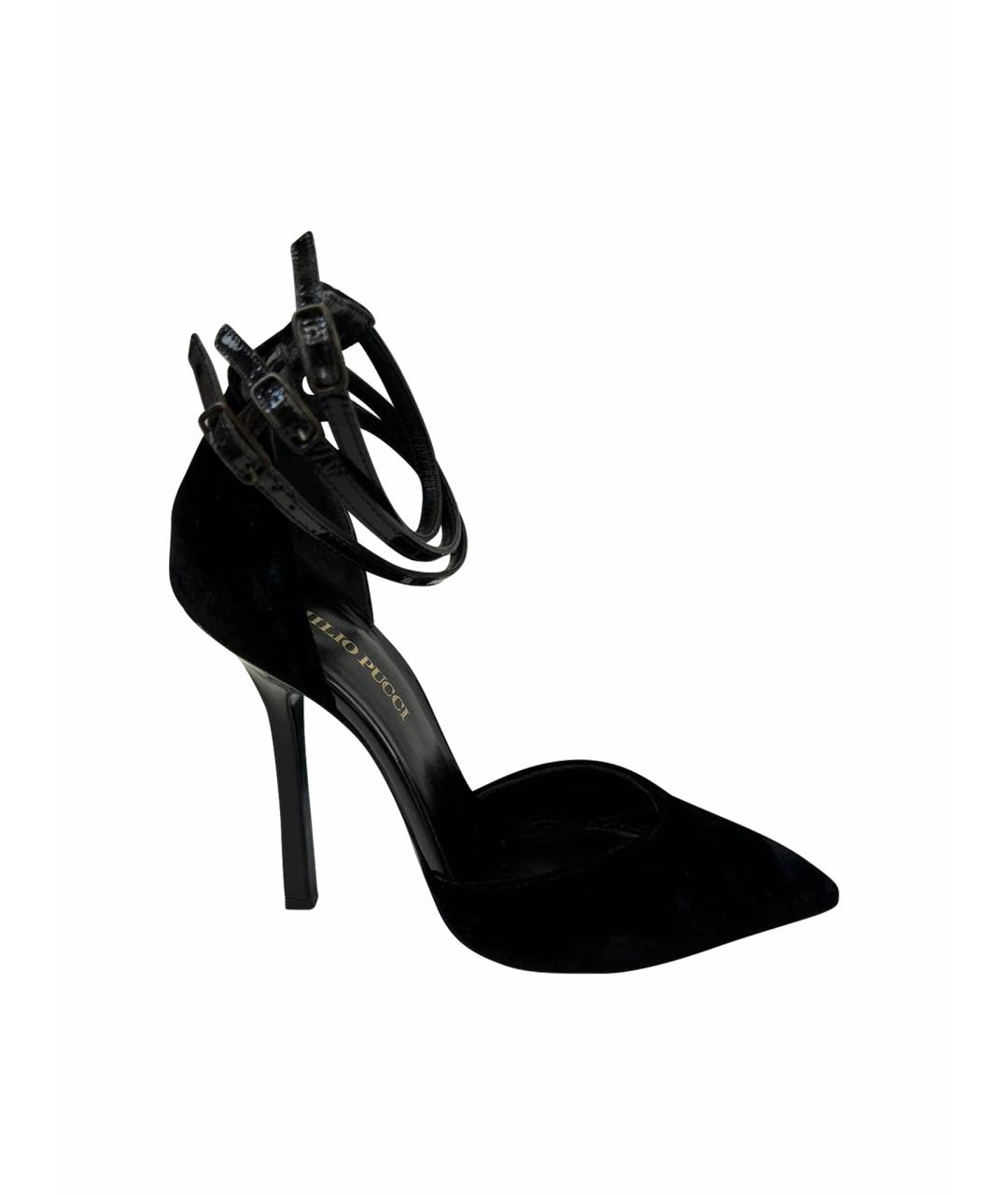 EMILIO PUCCI Черные туфли, фото 1