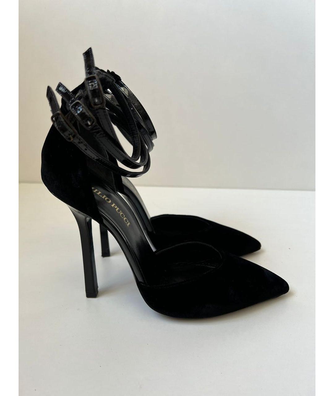 EMILIO PUCCI Черные туфли, фото 9