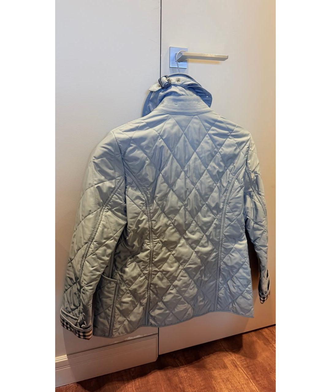 BURBERRY Голубая куртка, фото 3