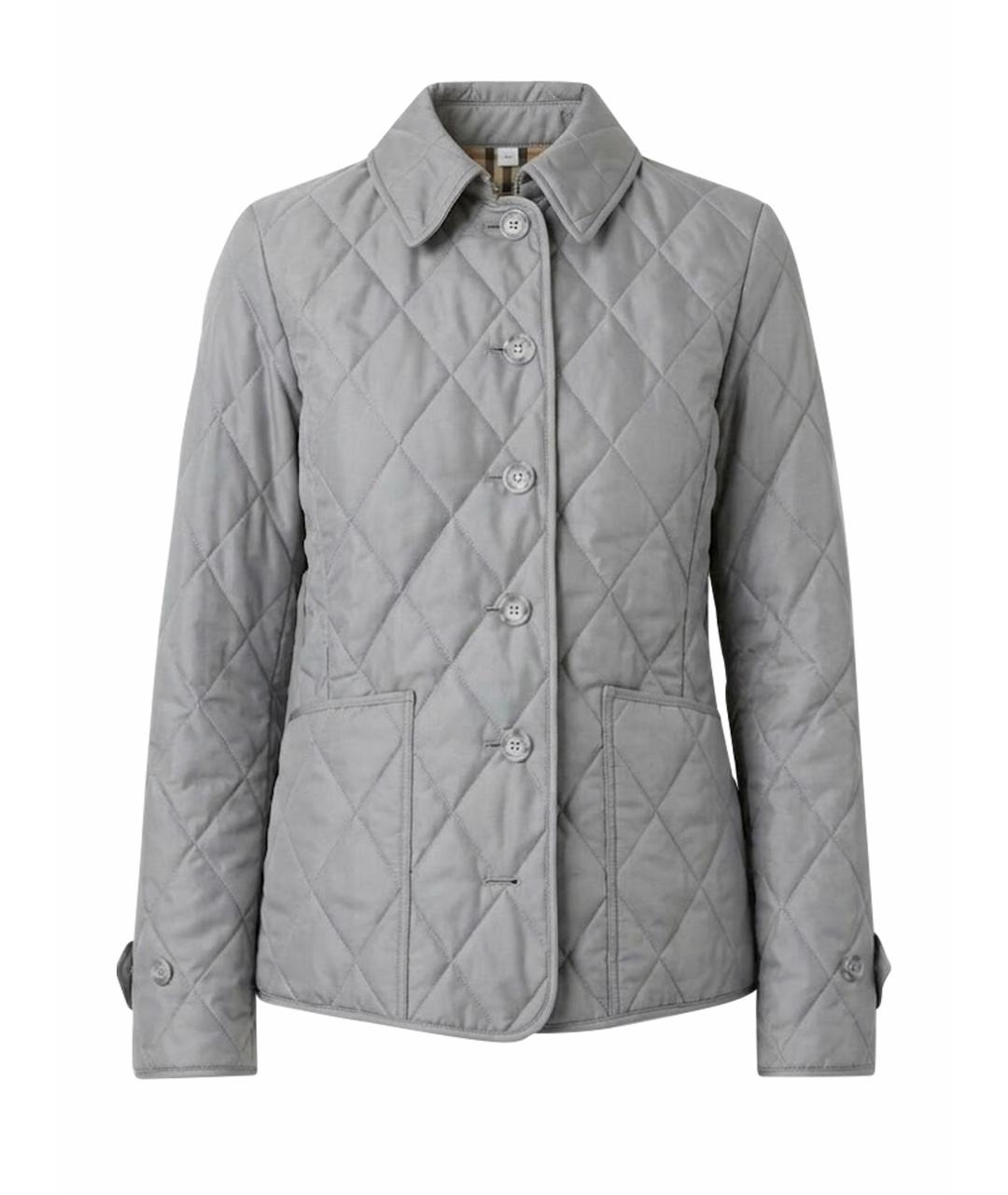 BURBERRY Голубая куртка, фото 1