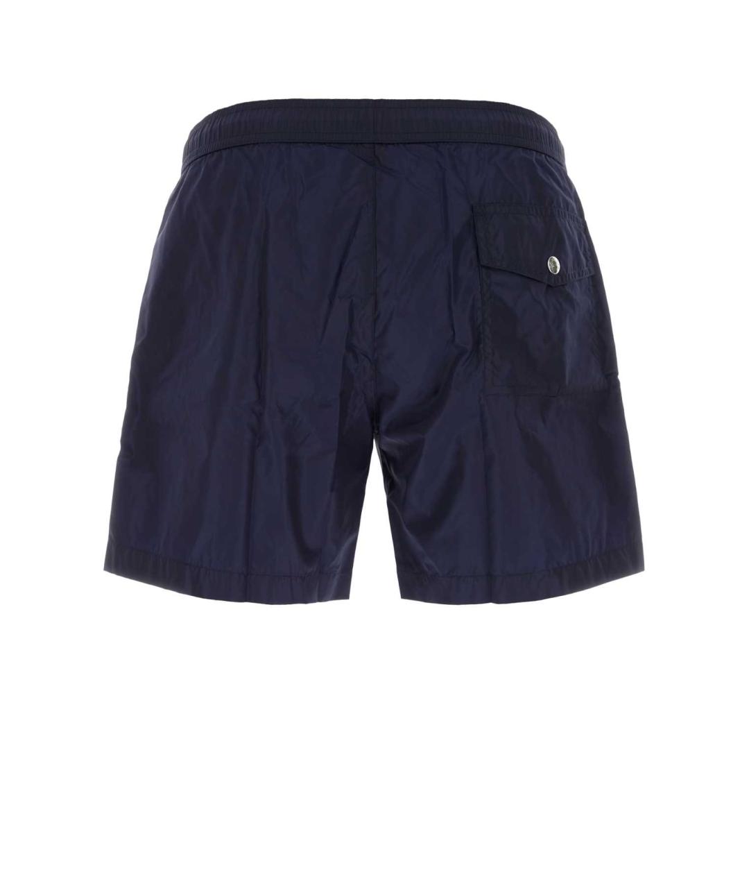 MONCLER Синие полиамидовые плавки, фото 2