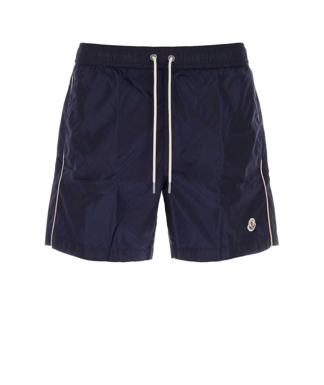 MONCLER Синие полиамидовые плавки, фото 1