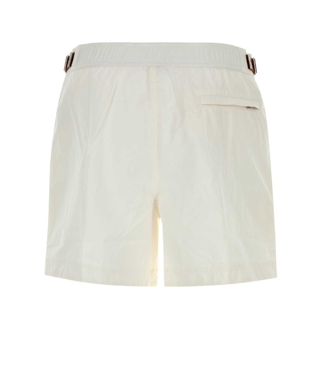 ZEGNA Белые полиэстеровые плавки, фото 2