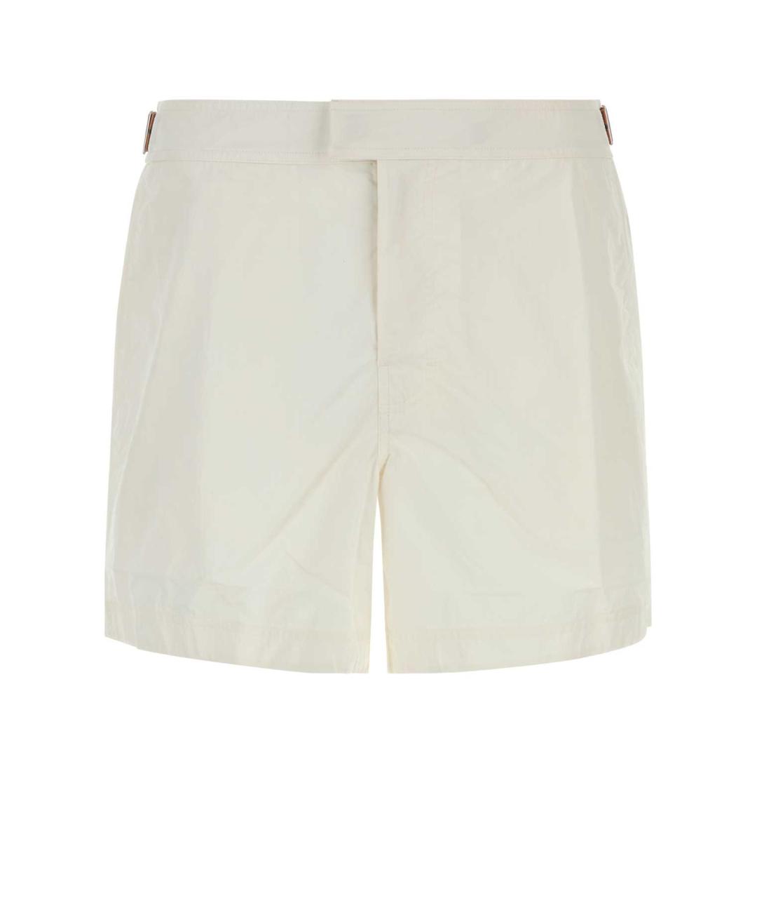 ZEGNA Белые полиэстеровые плавки, фото 1