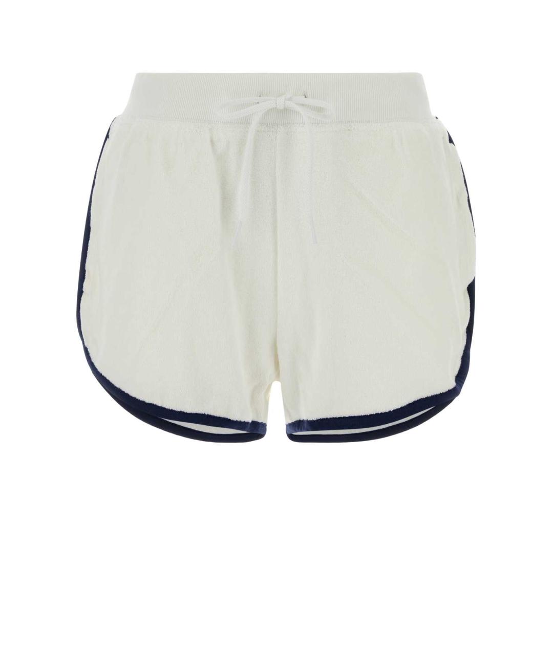 POLO RALPH LAUREN Белые хлопковые шорты, фото 1