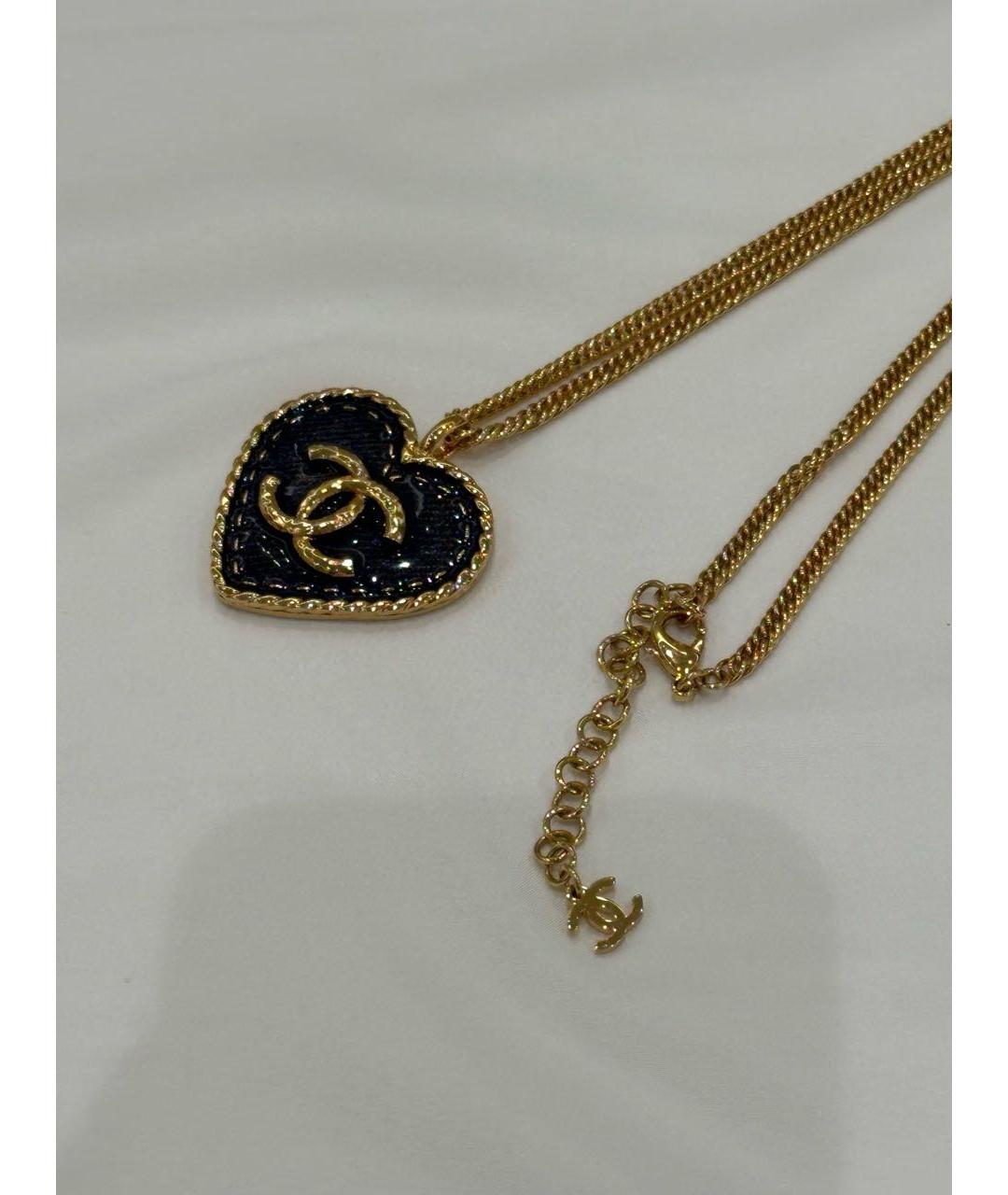 CHANEL Золотая подвеска, фото 3