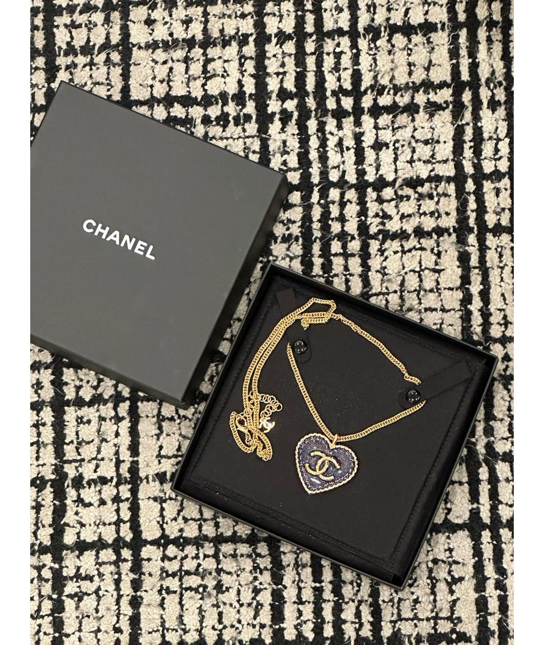 CHANEL Золотая подвеска, фото 2