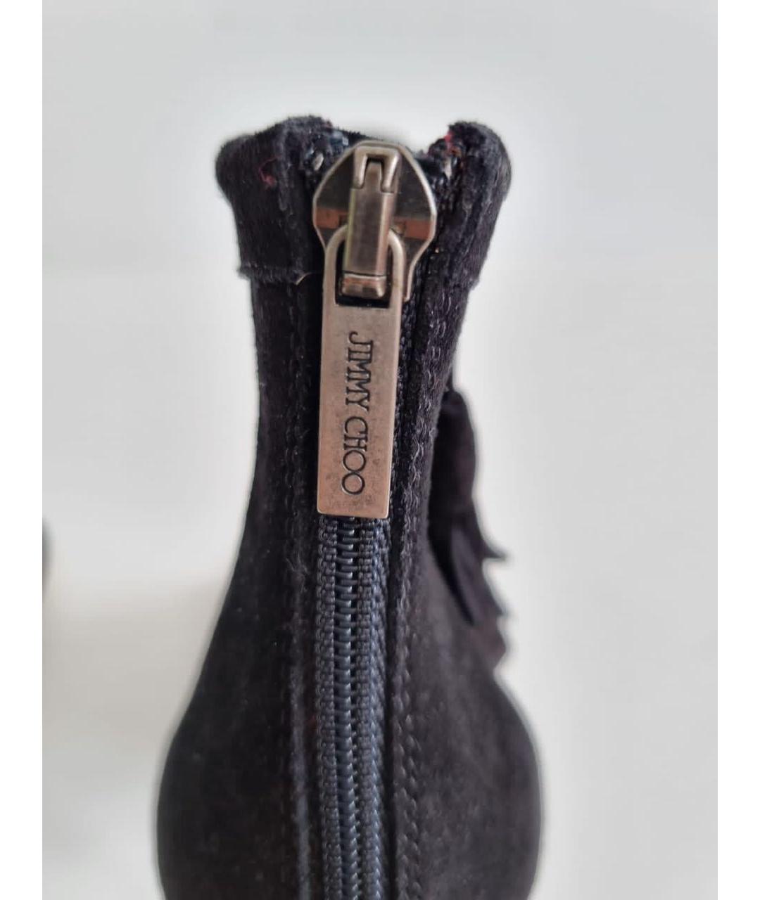 JIMMY CHOO Черные ботильоны, фото 5