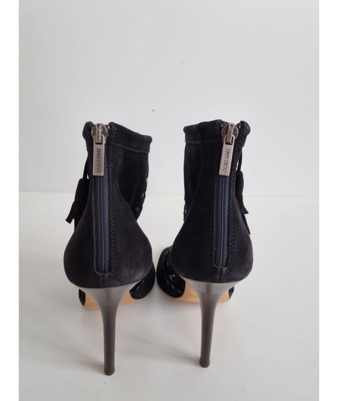 JIMMY CHOO Черные ботильоны, фото 4