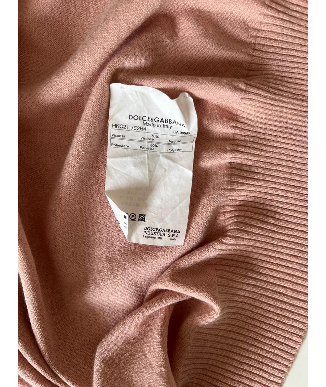 DOLCE&GABBANA Коралловый кардиган, фото 7