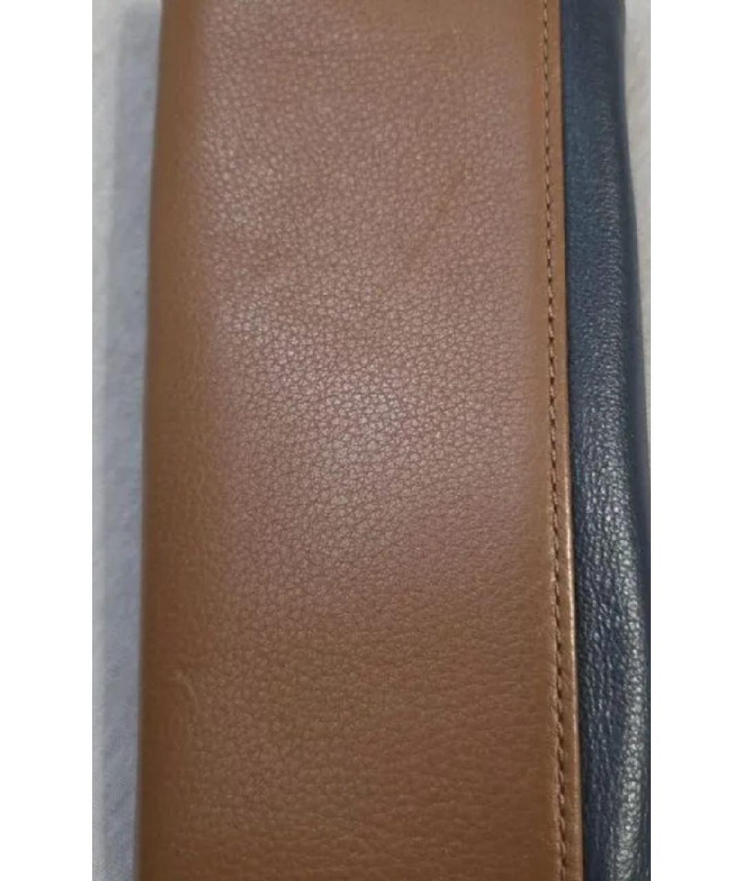 MICHAEL KORS Коричневый кожаный кошелек, фото 5