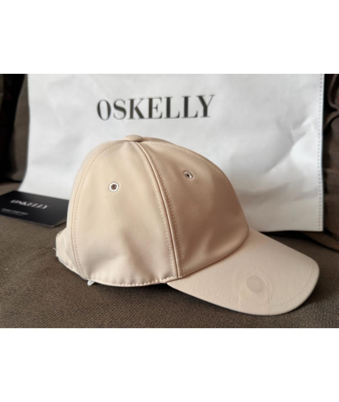 LORO PIANA Бежевая кепка, фото 3