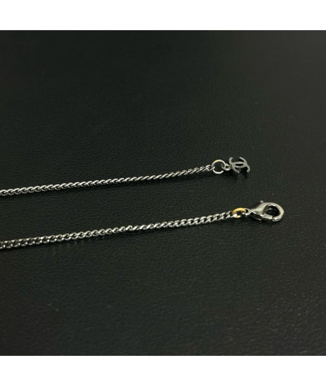 CHANEL Золотая металлическая подвеска, фото 5