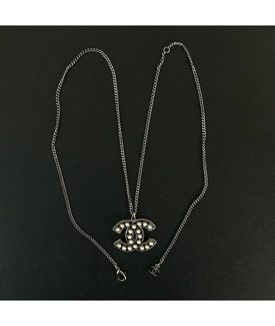 CHANEL Золотая металлическая подвеска, фото 2