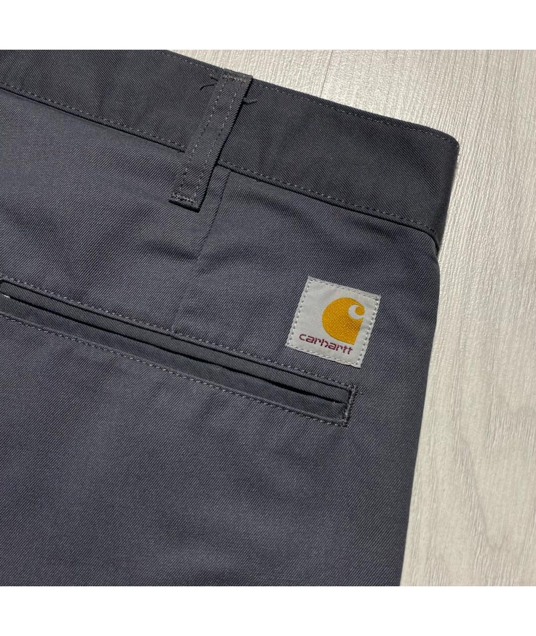 CARHARTT WIP Антрацитовые шорты, фото 4