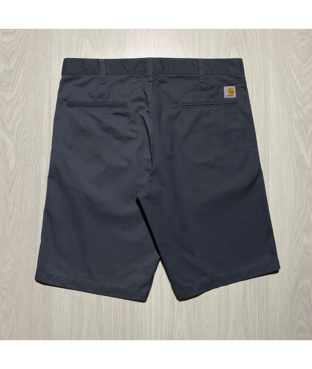 CARHARTT WIP Антрацитовые шорты, фото 2