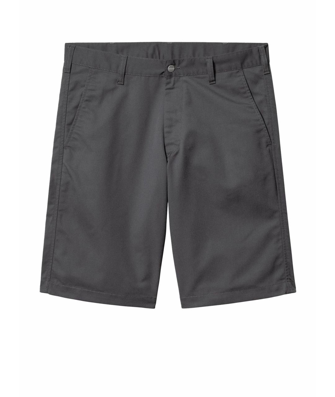 CARHARTT WIP Антрацитовые шорты, фото 1