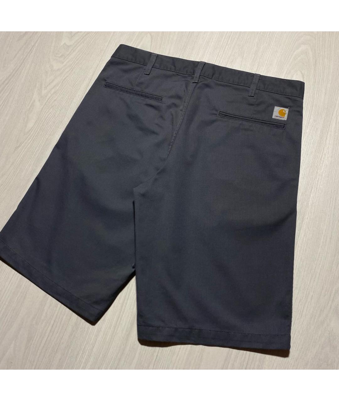 CARHARTT WIP Антрацитовые шорты, фото 3
