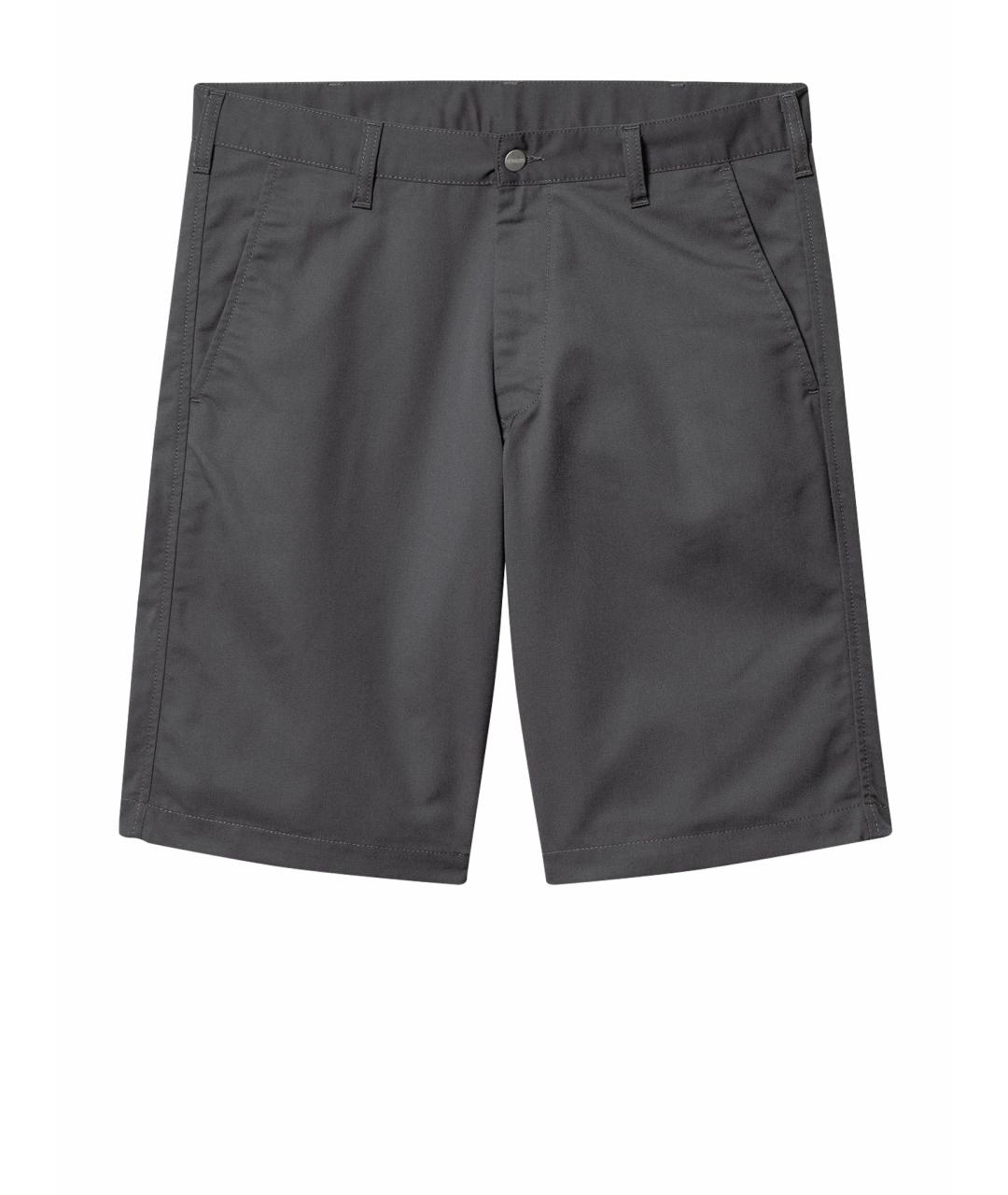 CARHARTT WIP Антрацитовые шорты, фото 9