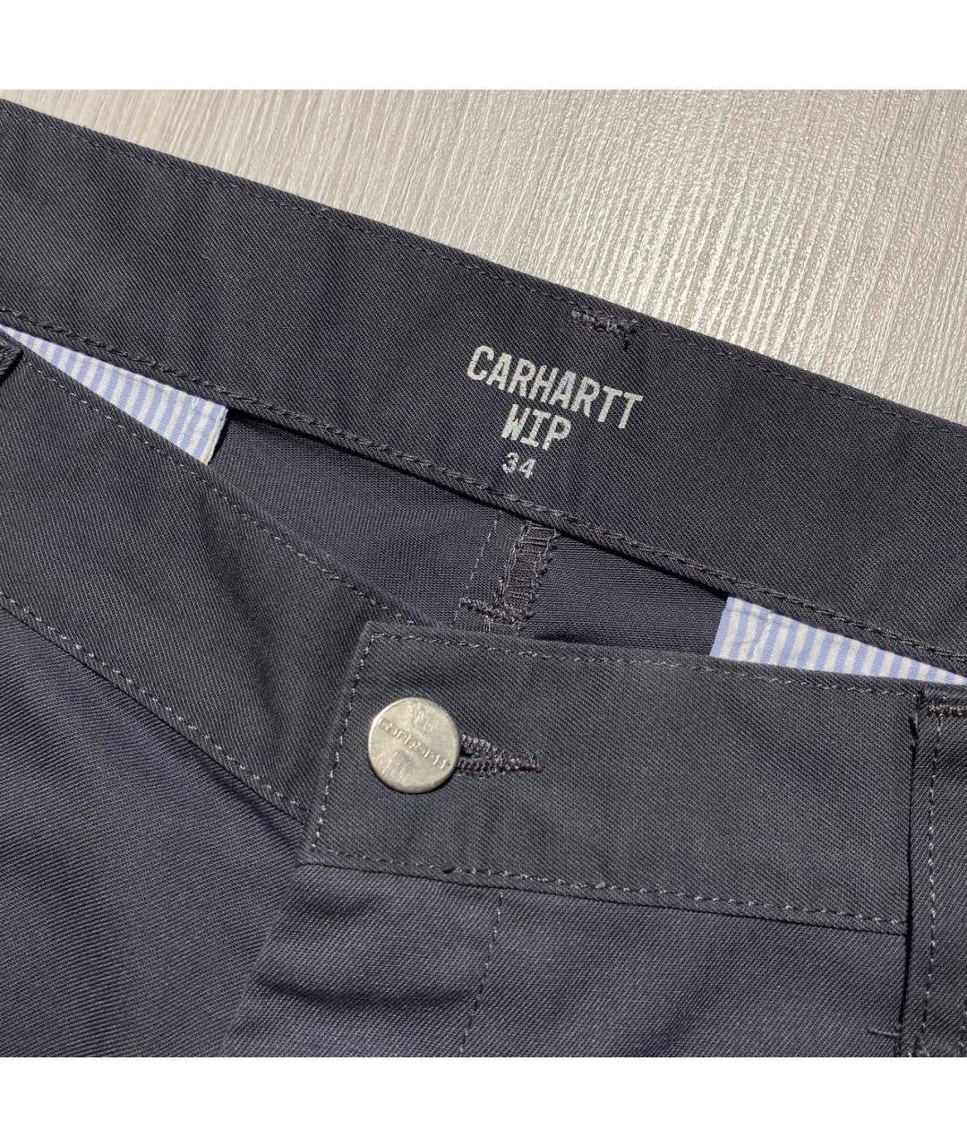 CARHARTT WIP Антрацитовые шорты, фото 5