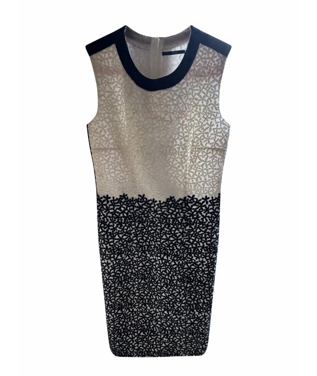 HUGO BOSS Белое хлопковое повседневное платье, фото 1