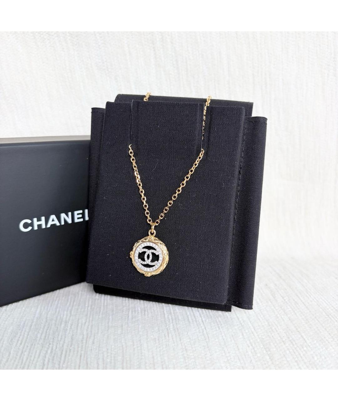 CHANEL Золотое колье, фото 7