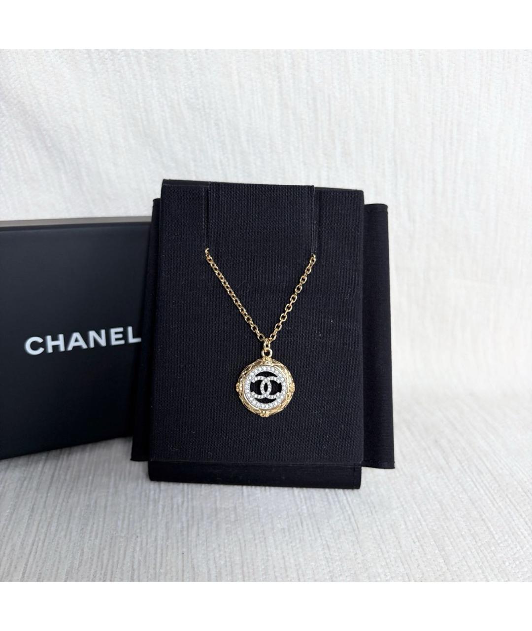 CHANEL Золотое колье, фото 3