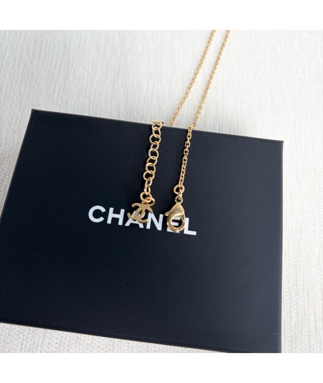 CHANEL Золотое колье, фото 5