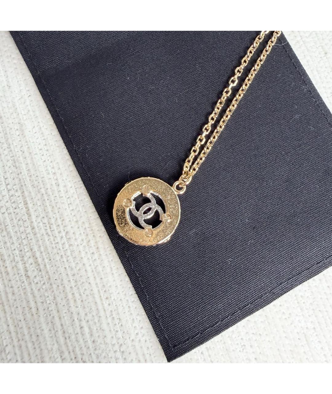 CHANEL Золотое колье, фото 4