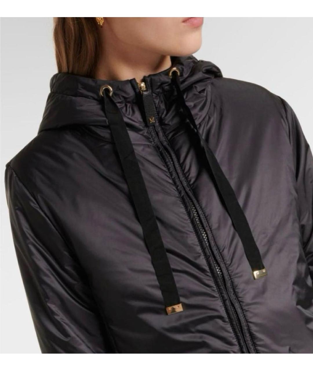 MAX MARA Коричневая полиэстеровая куртка, фото 4