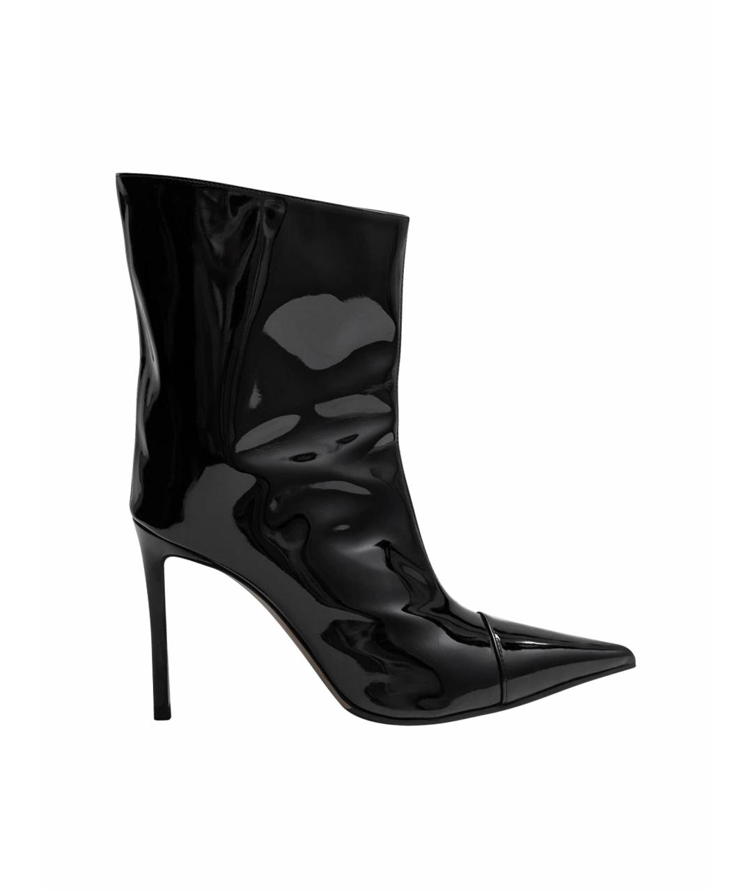 ALEXANDRE VAUTHIER Черные кожаные ботильоны, фото 1