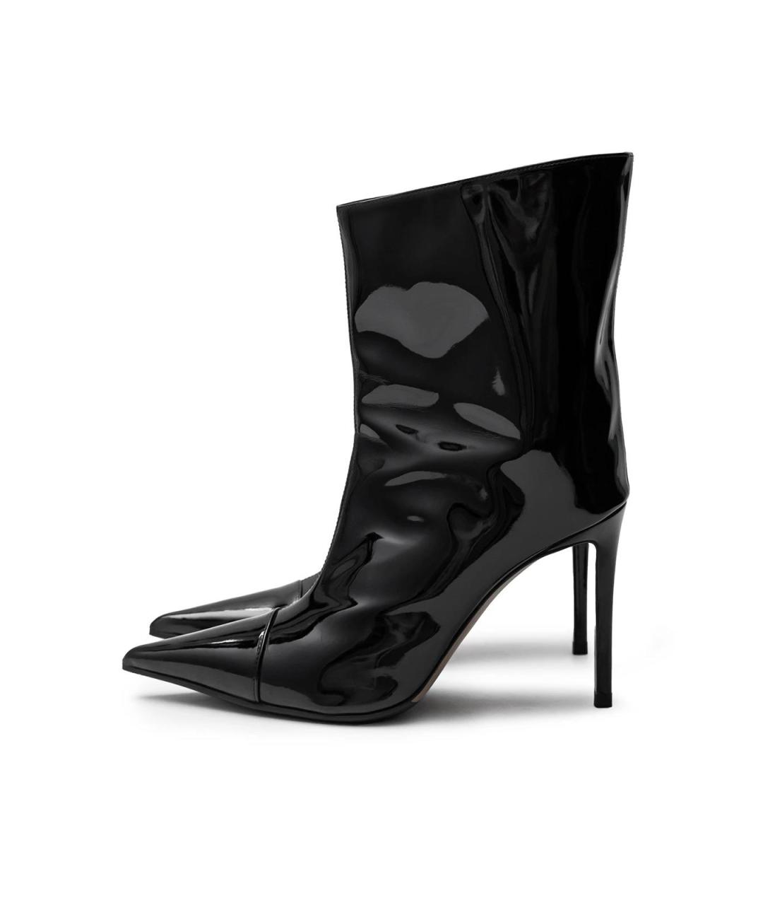 ALEXANDRE VAUTHIER Черные кожаные ботильоны, фото 2