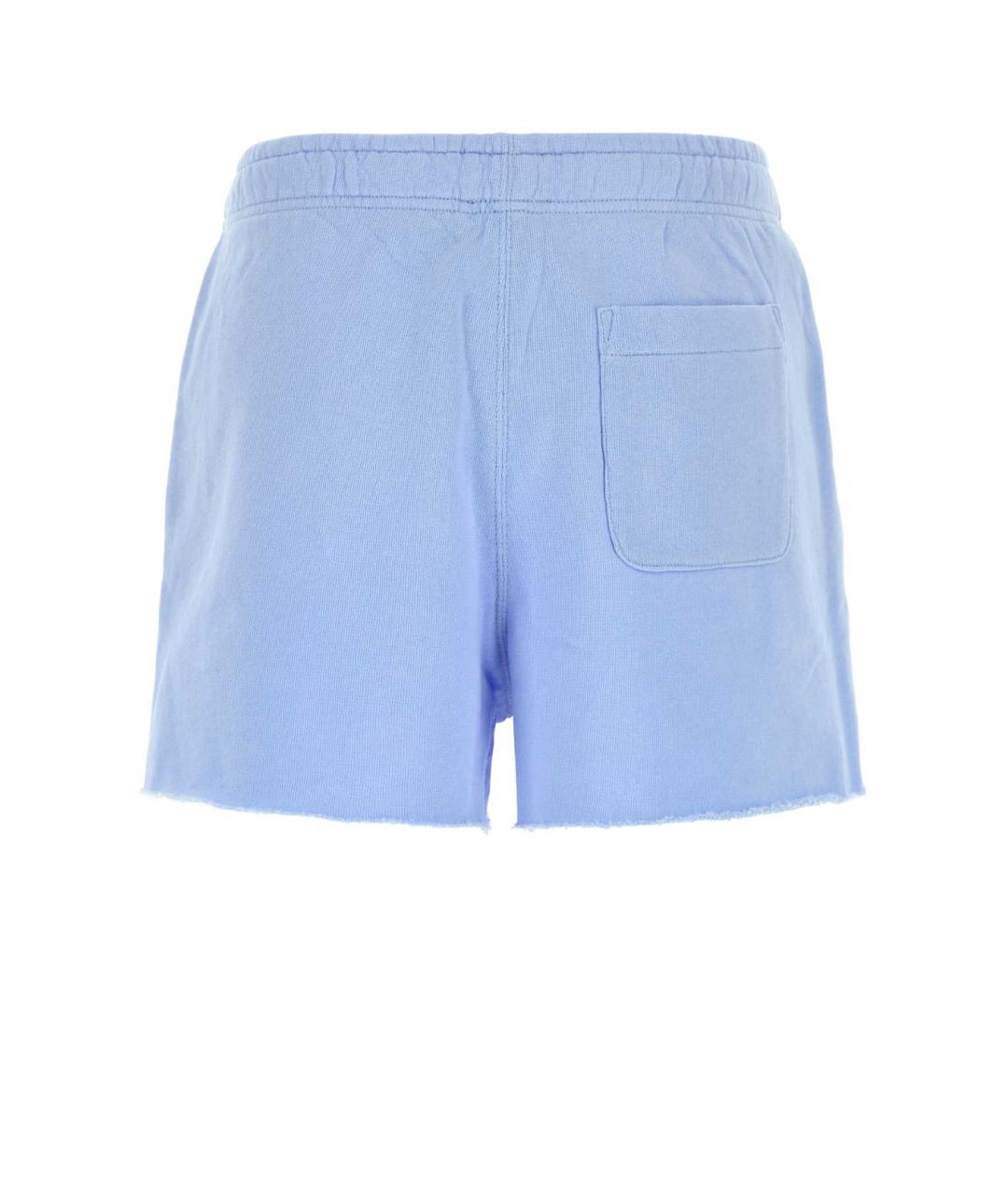 POLO RALPH LAUREN Голубые хлопковые шорты, фото 2
